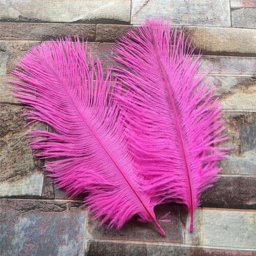 Wholesale 500pcs Peach ostrich feathers 6-8 inches/15-20 cm for Wedding Party Decor Accessories Wedding Decoration