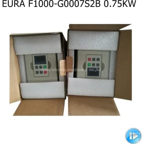 F1000-G0007S2B F1000G0007S2B 0.75KW 220V 4.5A EURA variable frequency inverter price for film blowing machine