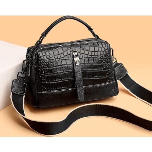 Shoulder Bag Women Leather Bags Handbags For Crossbody 2021 Fashion Small Luxury For Women Black Cross Body Side Bags