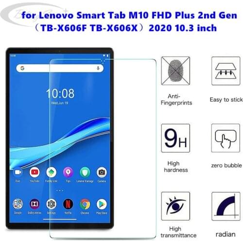 9H Tempered Glass For Lenovo Tab M10 Plus 10.3 inch Tablet Screen Protection for M10 FHD Plus 2nd Gen TB-X606F TB-X606X
