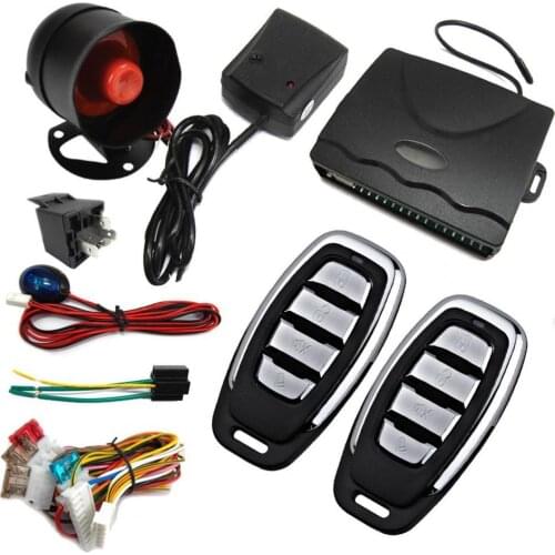 802B-8152 Universal Anti-theft One-Way Remote Control Car Vehicle Burglar Alarm System Car Accessories Supplies Goods