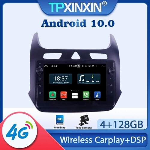 Android 10 Car Radio For Chevrolet cobalt 2011 2012 - 2018 Multimedia Video Audio Recorder DVD Player Navigation GPS Auto 2 din