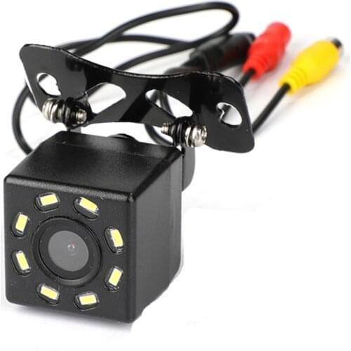 Car Rear View Camera 4 LED Night Vision Reversing Auto Parking Monitor CCD Waterproof 170 Degree HD Video