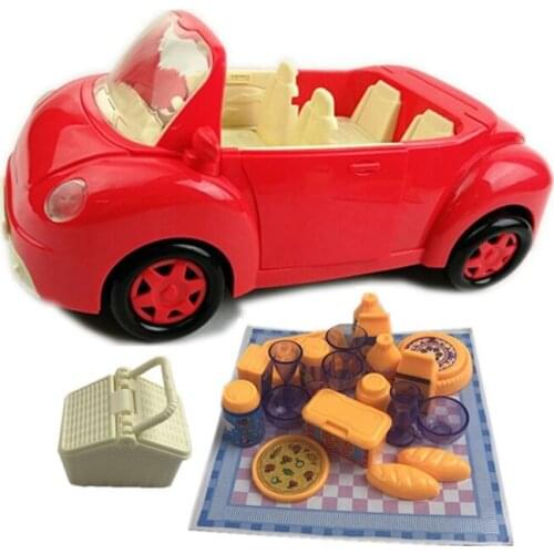 Childrens Convertible Picnic Car Toy Game Set Simulation Picnic Camping Car Sets Simulated Picnic Camping Car Set