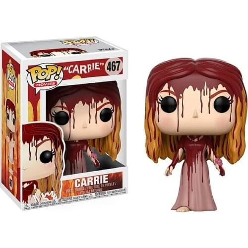 Funko CARRIE 467# Vinyl Dolls Action figures Collection Christmas Model Toys for Children Birthday Gift