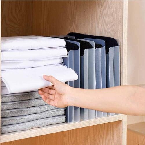 Creative Closet Lazy Folding Board Multi-function Folder Travel Space Saving Wardrobe Storage Dust-proof Storage Boxes