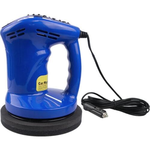 Car waxing machine polishing locomotive carrying 12V portable self-service hand-held waxing machine waxing maintenance supplies