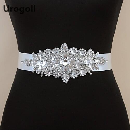 Fashion Bridal Belt Wedding Belt Rhinestone Accessories Bridesmaid Women Girl Sashes Belts For Evening Dress Prom Gown Party