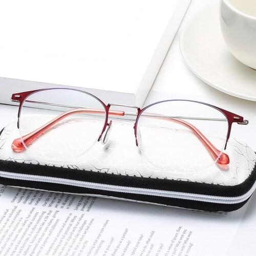 2020 New Anti Blue Light Presbyopia Reading Glasses Middle Aged And Old Fashion Glasses Metal Baking Paint Quality Oculos Gafas