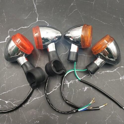 Motorcycle Front Rear Steering lamp Flash For VTX1300/1800 shadow 400/750 VT750 VTX 1300 1800 Turn Signal signaling Lights