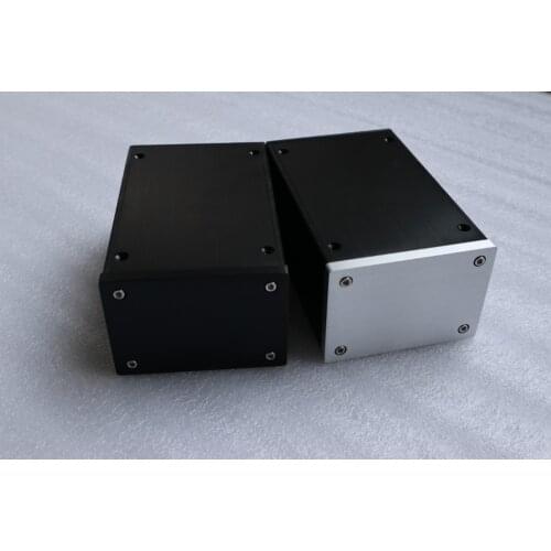 Full aluminum HIFI audio PSU chassis 1070 amplifier enclosure mini desktop box dac case