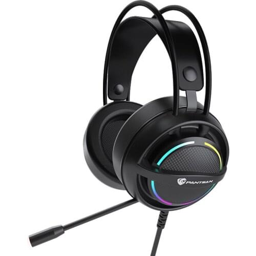 Professional Led Light Wired Gamer Headphones With Mic For PS4 PS5 Xbox Computer PC Gaming Headset With Volume and Mic Control