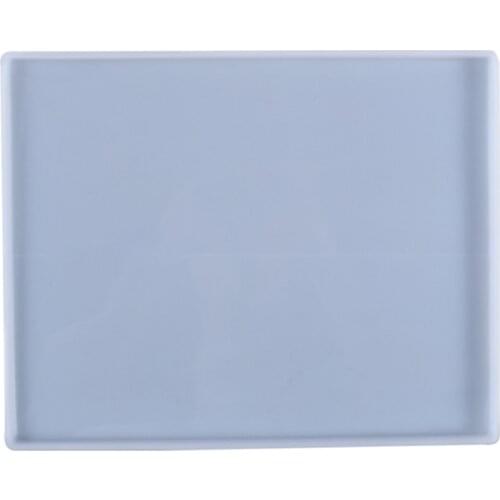 Rectangle Serving Board Crystal Epoxy Resin Mold Coaster Tray Silicone Mould DIY Crafts Fruit Dish Cup Mat Decor Mold T21F
