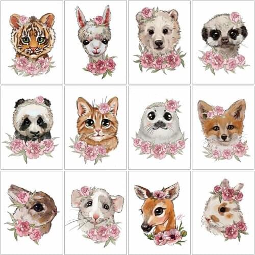 SHAYI DIY Diamond Embroidery Cat Full Square Drill Diamond Painting Animal Tiger Mosaic Cross stitch Kit Picture Wall Art Decor