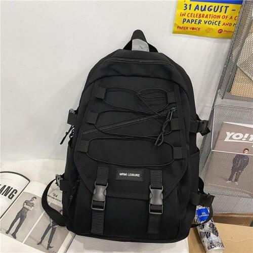 Student School Backpack for Teenage Girls Boys Nylon Women Backpack Men 2021 New