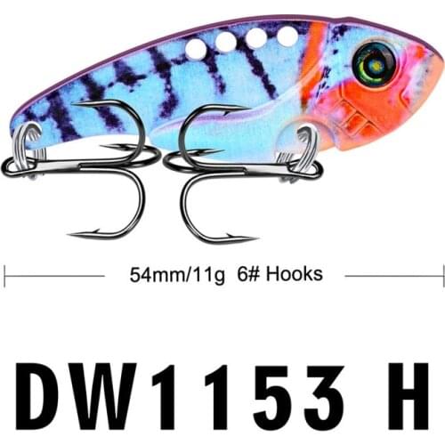 Shone Fishing Lure Metal VIB Lures Vibrations Spoon Lure Spinner Fishing Bait Artificial Hard Jigging Bait Fishing Accessories