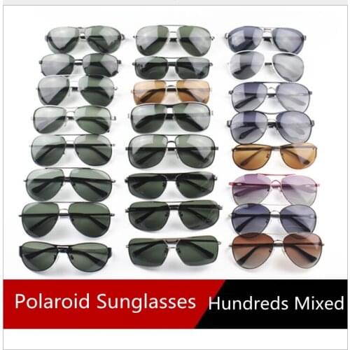 Mens Polarized Sunglasses Men Women Driving Pilot Vintage Sun Glasses Brand Designer Male Black Sunglasses For Man Women Wholes