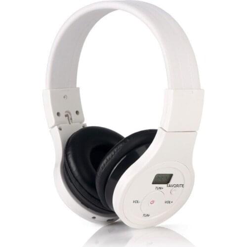 TZT HRD-391 Wireless Bluetooth Portable Bluetooth Music Headset FM Radio Headphones With LCD Display