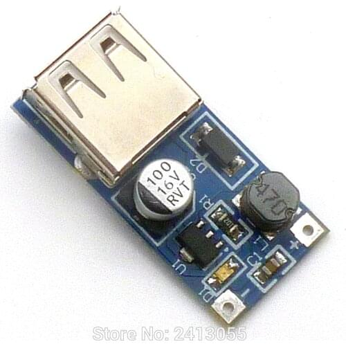 0.9V-5V to 5V DC-DC USB Voltage Converter Step Up Booster Power Supply Module