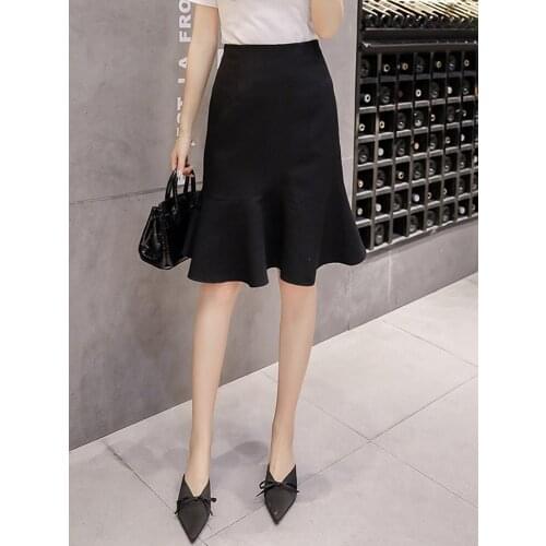 New Women Skirts 2019 Spring Summer Fashion Skirt Female High Waist Casual Skirt AIYANGA