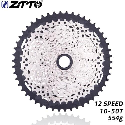 ZTTO MTB 12 Speed 10-50T Cassette Micro Spline Cassette M6100 10-50 Sprocket 12s Cassette 12V K7 Fit For MS Hub Body M7100 M8100