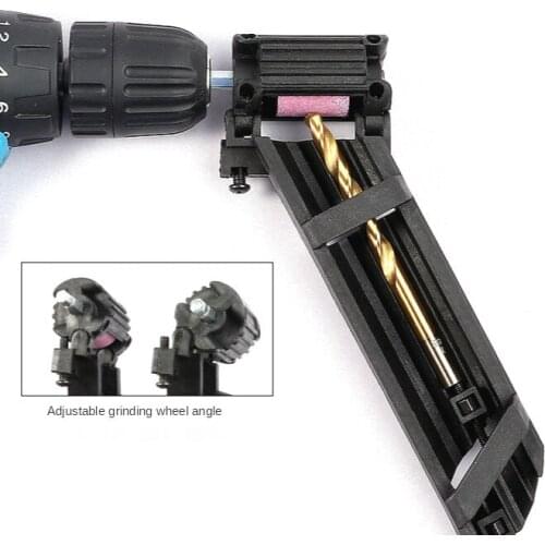 1 Set Portable Corundum Grinding Wheel Drill Bit Sharpener Titanium Drill Portable Drill Bit Powered Tool Parts Powered Tool