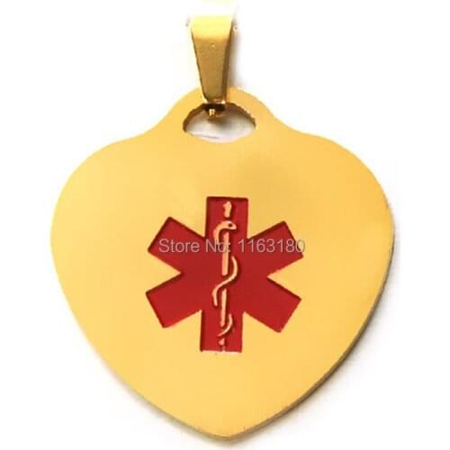 100pcs/lot High Quality Custom Engraving Pet Tag Love shape Stainless Steel Dog Cat Pendant Collars