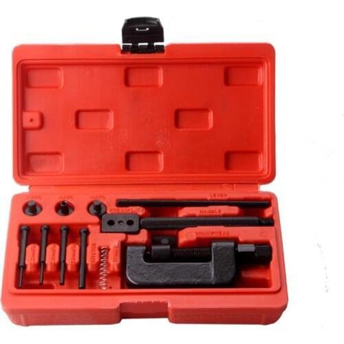 13Pcs/sets Motorcycle Bike Chain Breaker Splitter Link Riveter Chainbreaker Riveting Cutter Cycling Universal Repair Tools