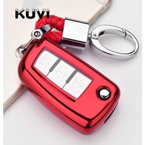 2/3 Button Tpu Car Remote Key Fob Shell Cover Case For Nissan X-Trail Juke Qashqai Micra Pulsar 2014 2015 2016 2017 2018