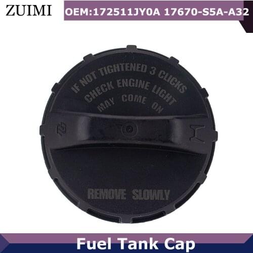Gas Fuel Tank Cap Cover Accessory 17670-S5A-A32 172511JY0A 17670S5AA32 For Honda Civic/CR-V/Del Sol 1992-2002 Car Accessories