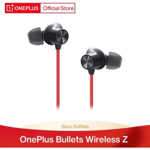 OnePlus Bullets Wireless Z Earphones Magnetic Control Quick Switch Pair Warp Fast Charge For Oneplus 8T OnePlus Official Store