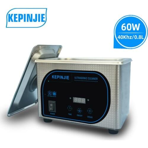 Household Digital Ultrasonic Cleaner Machine Stainless Steel Bath Degas Ultrasound Washing for Watches Jewelry Decontamination