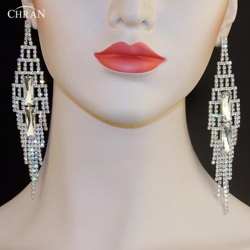 CHRAN Earrings With Stones