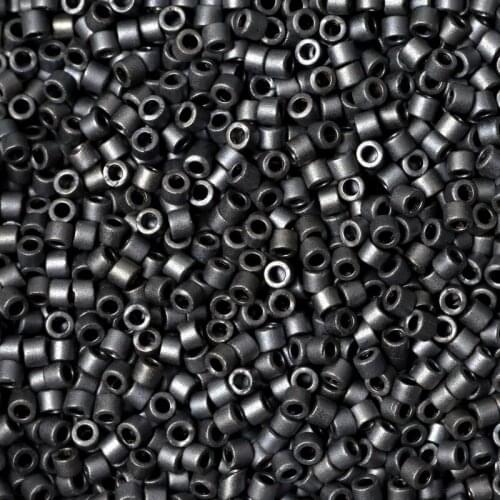 FAIRYWOO 5 Grams/Bag Miyuki Bead DB306 Dark Grey Color Bead Jewelry Making Supplies For Native Beadwork Wholesale Lots Bulk