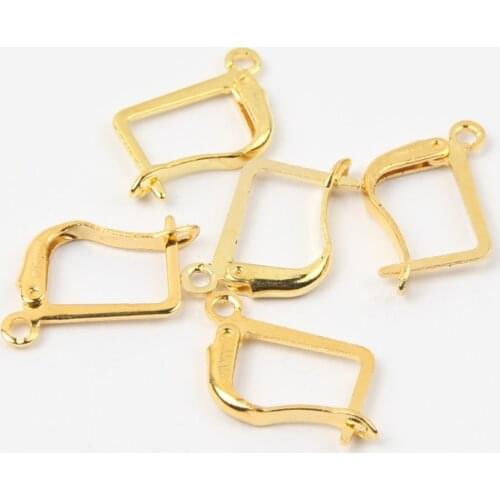 Hot Sale 18MM*10MM 20pcs/lot DIY Jewelry Accessories Material for Making Jewelry Ear Clip Free Shipping