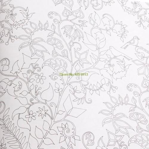 25*25CM Fairy Tales And Magical Dreams Children Adult Graffiti Coloring Book Drop Shipping Support