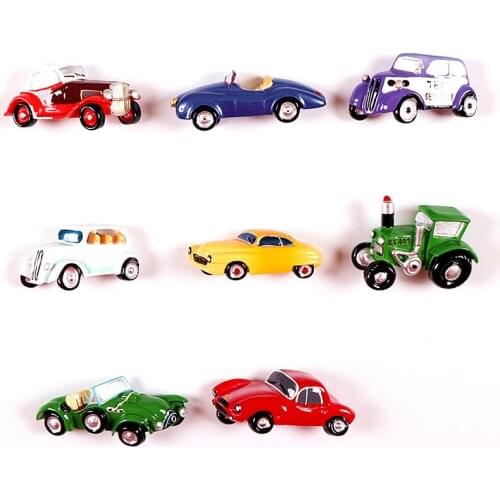 Magnetic refrigerator stickers car sports car convertible car home decoration fridge magnet magnetic stickers stickers message