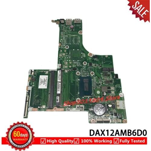 For HP Pavilion Notebook 17-G 17T-G 17-G015DX laptop motherboard 819483-601 819483-501 819483-001 i7-5500 DAX12AMB6D0 mainboard