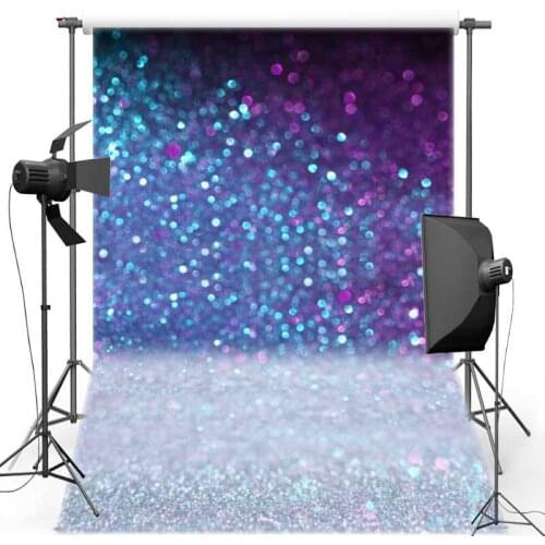 MEHOFOTO Shimmer Sparkle Vinyl Backdrops Glitter Light New Fabric Flannel Photography Background for Wedding photo studio F436