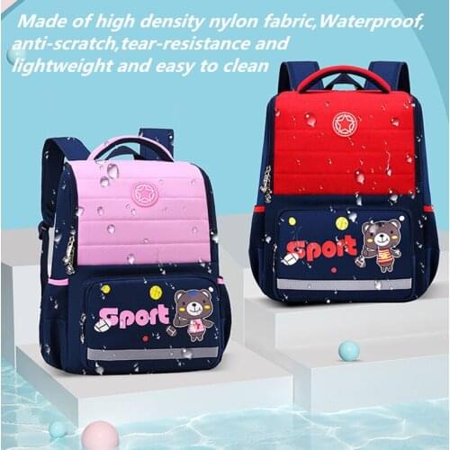 For Boys Girls Cute Orthopedic Backpack Kids Baby Bags Schoolbag Preschool Bookbag Primary Student Backpack