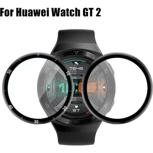 Soft Screen Protector Film For Huawei Watch GT 2 46mm 42mm Anti-scratch Protective Cover on GT2e Smart Watch(Not Glass)