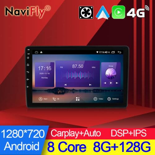 NaviFly 7862 Series 6GB+128GB QLED 1280*720 Android All In One Car Intelligent System For VW Volkswagen Golf Polo skoda rapid
