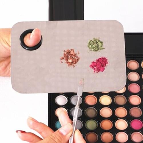 Stainless Steel Makeup Mixing Blending Palette Spatula Tools High Quality Stainless Steel Smooth & Bright