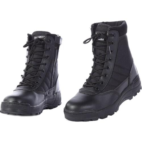 2021 New Us Military Leather Boots for Men Combat Bot Infantry Tactical Boots Askeri Bot Army Bots Army Shoes Erkek Ayakkabi