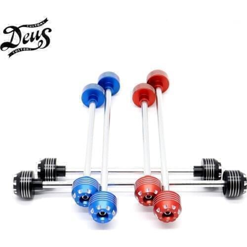 Front Rear Axle Fork Crash Sliders For DUCATI Monster 797 696 659 2008-2019 Motorcycle Accessories Wheel Protector CNC POM