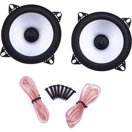 Audio Speaker 4 inch 2X60W Full Range Speaker for all cars foam rubber edge car stereo speaker factory price