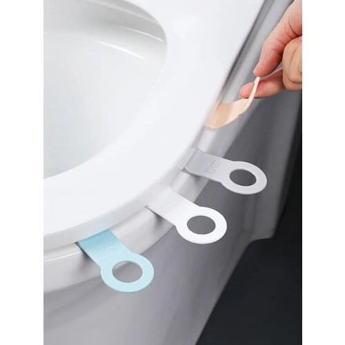 Portable Toilet Seat Holder Lifter Seat Cover Lift Handle Toilet Seat Cover Lifter for Bathroom Accessories Home Cleaning Tool