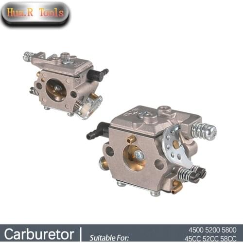 High Efficiency Carburetor Replacement For 4500 5200 5800 45CC 52CC 58CC Chainsaw Power Tool