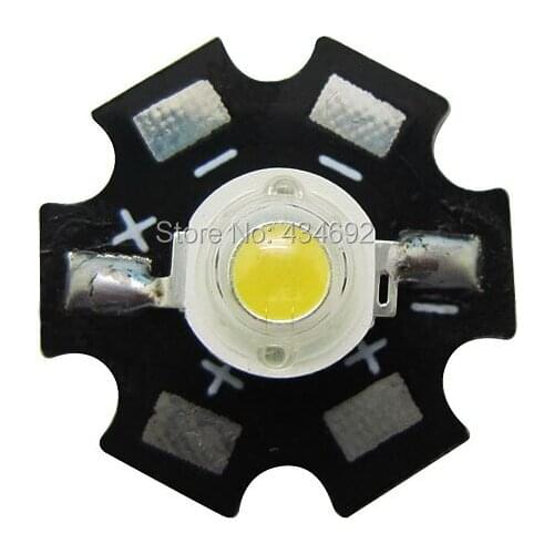 High Power 3W White Full Spectrum 380NNM-840NM Plant Grow Led Beads On 20MM PCB Board For Flower Garden Park Useage Led Lighting