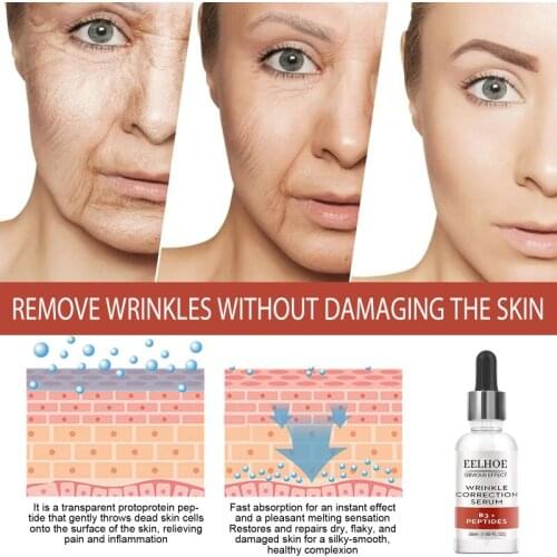 Facial Shrink Pores Serum Pore Tightens Refining Whitening Anti-wrinkle Fade Fine Line Serum Moisturizing Care
